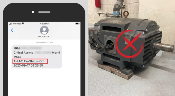 Blower Fan Motor Failure Detection Image