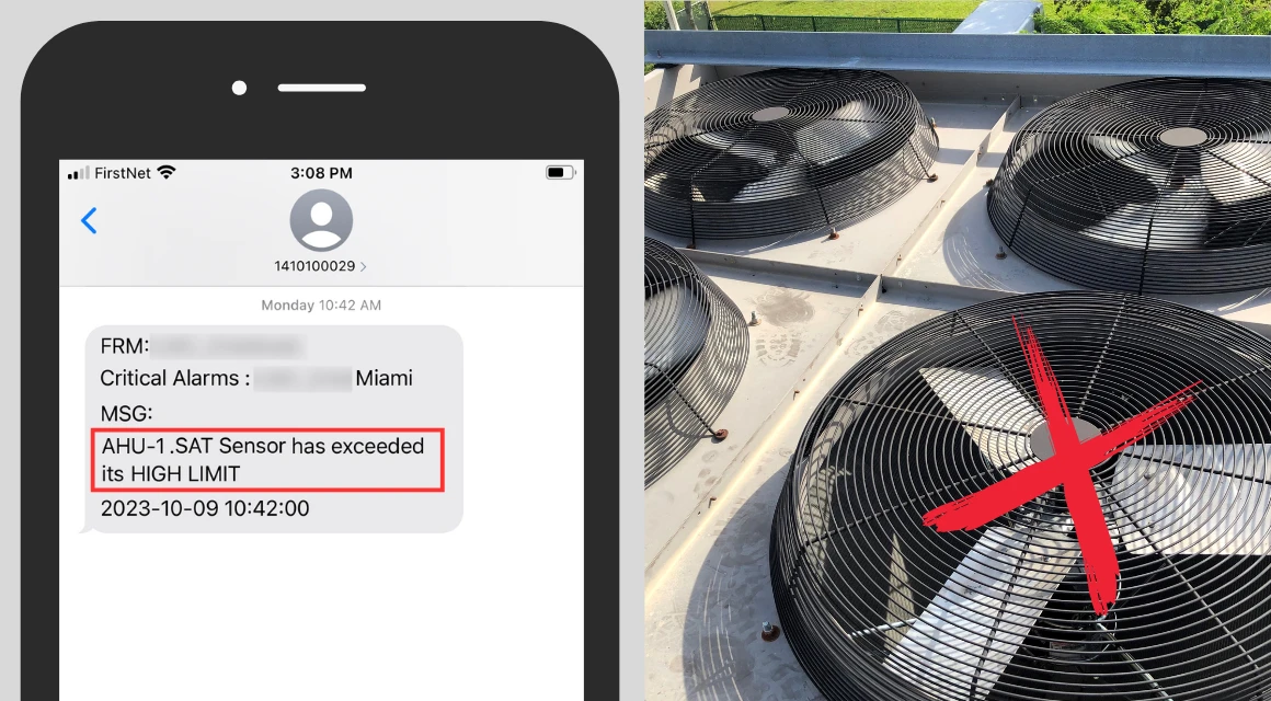 Condenser Fan Motor Failure Detection